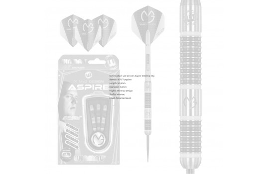 MvG Michael van Gerwen Aspire Steel tip 25g (Preview 3)