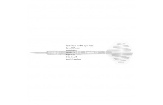 Hi Power Black 90% Tungsten 24g
