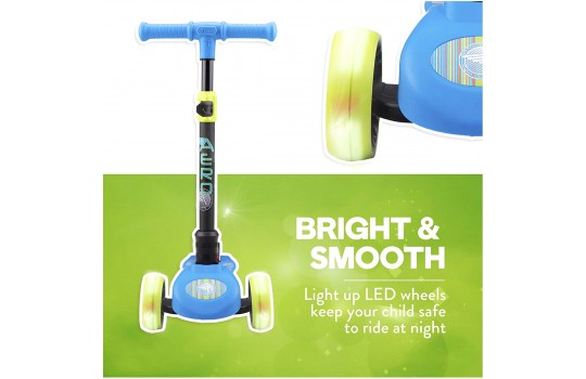 Flybar Aero 3-Wheel Scooter blue