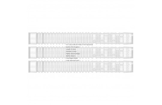 W.C. Gary Anderson Phase 5 70% 18g Softtip