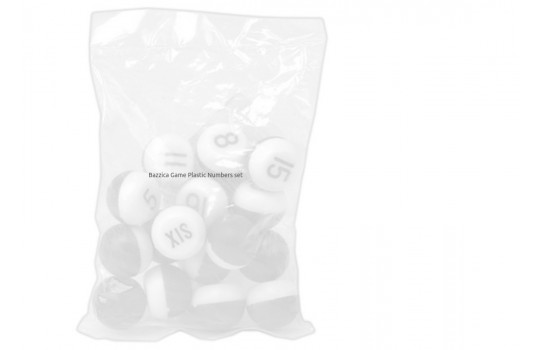 Bazzica Game Plastic Numbers set