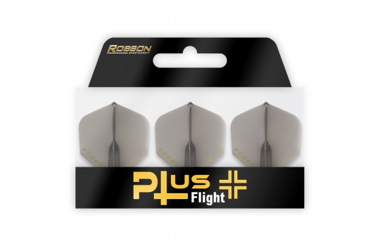 Plus Flight Crystal Clear Std. Black