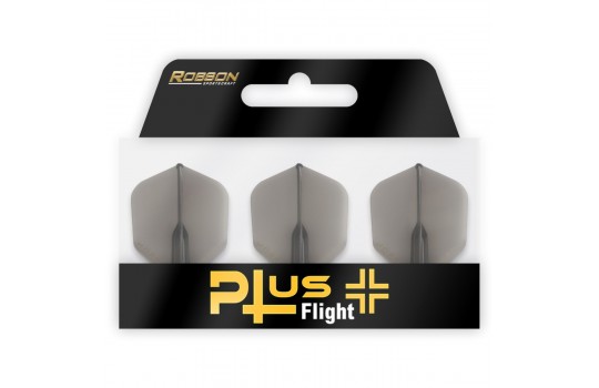Plus Flight Crystal Clear Std.6 Black