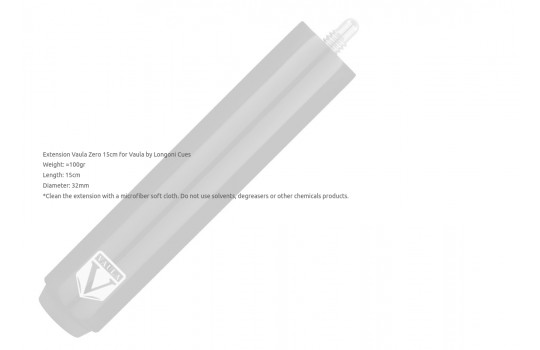 Vaula Zero 15cm for Vaula by Longoni Cues