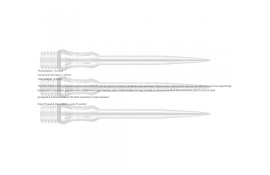 Shot Crown Conversion Points Gold