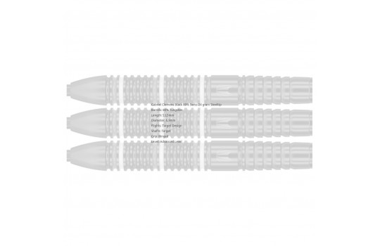 Gabriel Clemens Black 80% Swiss 24 gram Steeltip