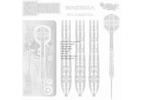 Celt Boudicca 90% 24g Steeltip