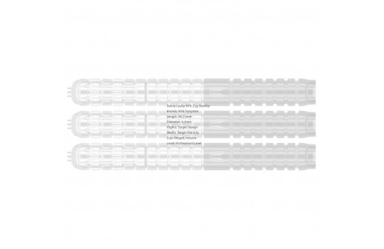 Danny Lauby 90% 22g Steeltip