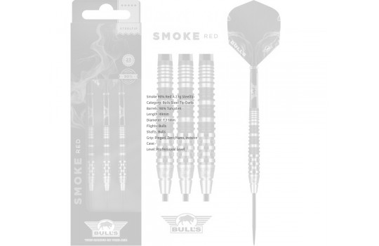 Smoke 90% Red A 23g Steeltip (Preview 3)