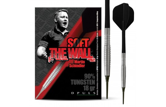 The Wall by Martin Schindler 90% Tungsten 18gr Soft Tip