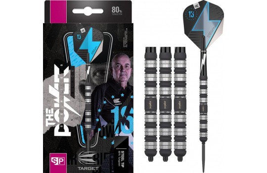 Target Power Series 80% Black Swiss 23g Steeltip