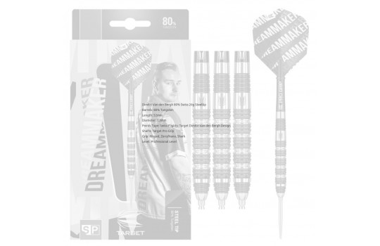 Dimitri Van den Bergh 80% Swiss 26g Steeltip