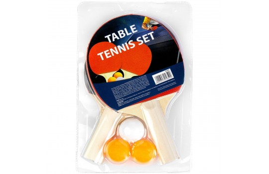 Ρακέτες Σετ και Μπάλες Ping Pong Eco - 2 Ρακέτες + 3 Μπάλες