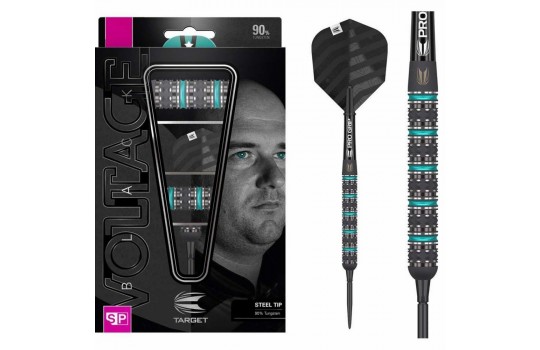 Rob Cross Black 90% Swiss 23g Steeltip