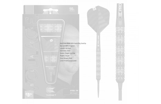 Rob Cross Black 90% Swiss 24g Steeltip