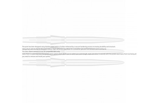 Swiss Points Storm Silver 26mm (Preview 2)