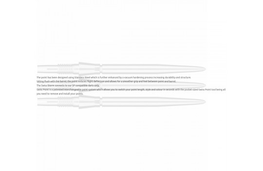 Swiss Points Storm Silver 30mm (Preview 2)