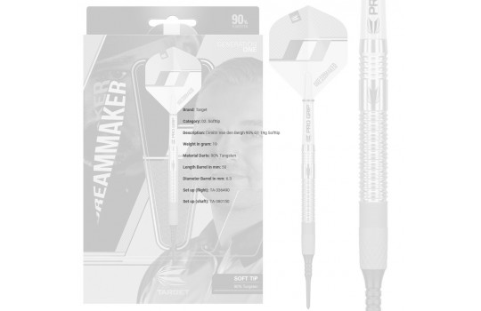 Dimitri Van den Bergh 90% G1 19g Softtip