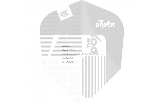 Vision Ultra Player Phil Taylor Power G9 Ten-X