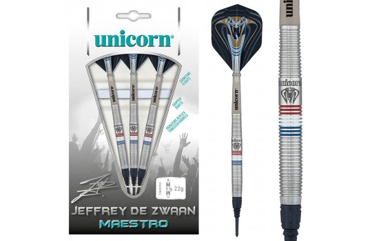 Maestro Jeffrey de Zwaan 80% P2 22g Softtip (Preview 2)