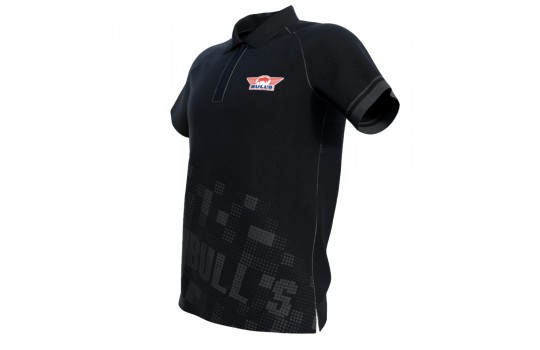 Plain Black Dart Polo Size: XXXL