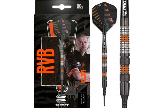 Raymond van Barneveld RVB Black 80% 18g Softtip