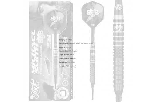 Michael Smith Defiant 90% 18 gram Softtip