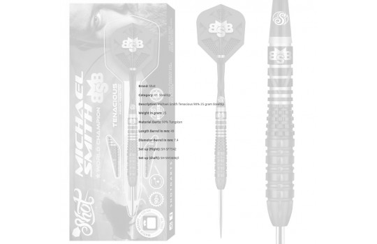 Michael Smith Tenacious 90% 25 gram Steeltip (Preview 3)