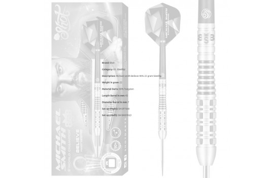 Michael Smith Believe 90% 22 gram Steeltip