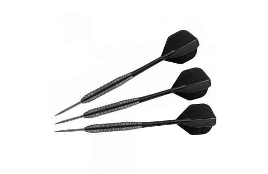 Total Black Brass 20gr Steel Tip (Blister Pack)