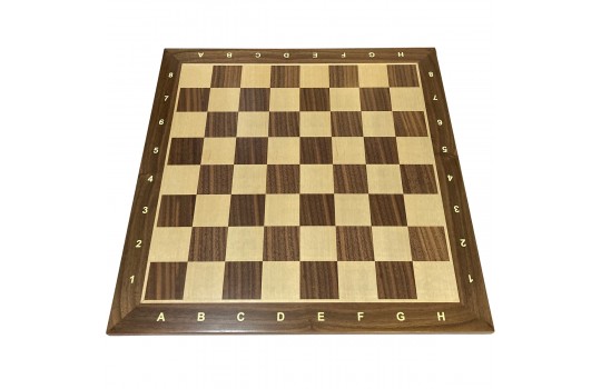 Luxury Chessboard Wooden Inlaid 50x50cm (Chestnut-Oak)