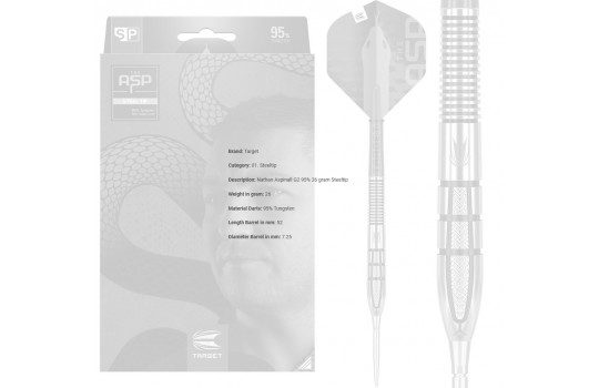 Nathan Aspinall G2 95% 26 gram Steeltip
