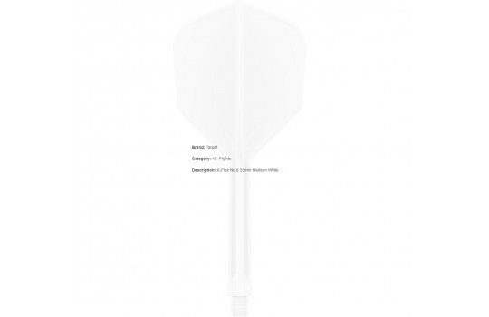 K-Flex No.6 33mm Medium White (Preview 3)