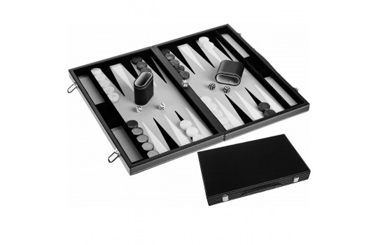 Backgammon set Black Deluxe 
