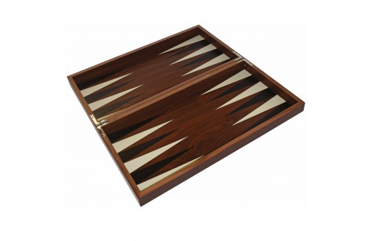 Backgammon Chestnut Deluxe Burl