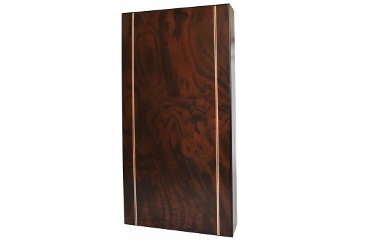 Backgammon Chestnut Deluxe Burl
