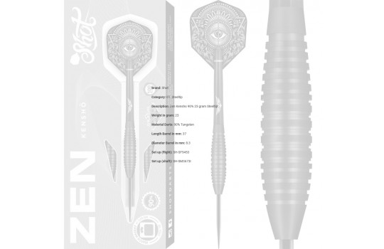 Zen Kensho 90% 23 gram Steeltip (Preview 3)