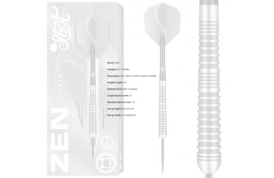 Zen Jutsu 2.0 80% 25 gram Steeltip