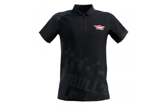 Plain Black Dart Polo Size: 5XL