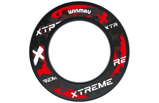 Xtreme Red Edition Dartboard Surround Winmau Black