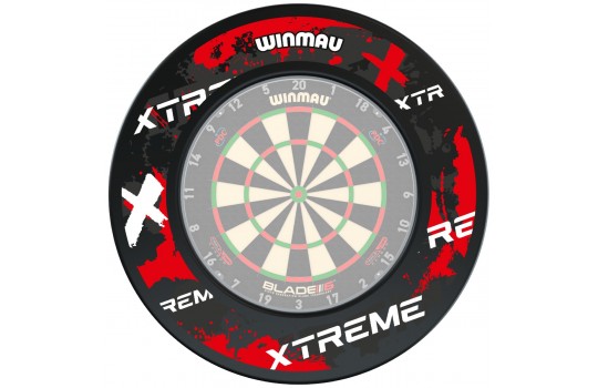 Xtreme Red Edition Dartboard Surround Winmau Black