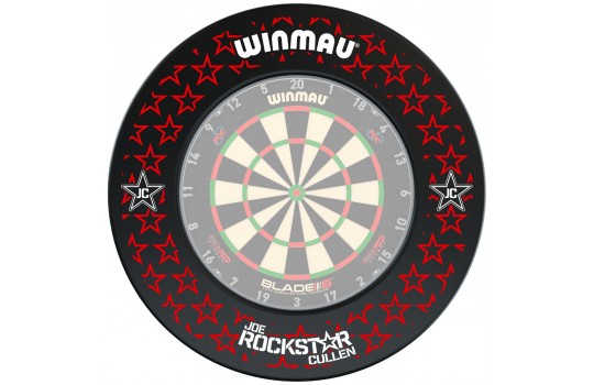 Rockstar Edition Dartboard Surround Winmau Black