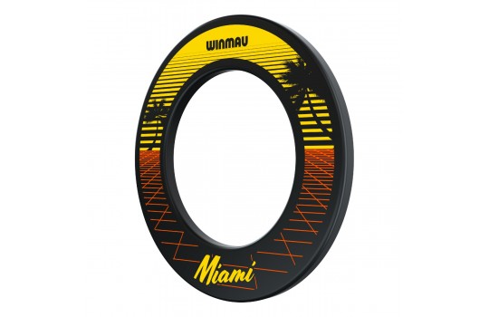 Miami Edition Dartboard Surround Winmau Black