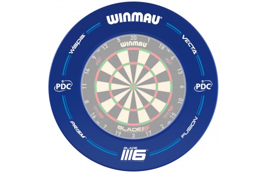 PDC Blade 6 Dartboard Surround Winmau Blue