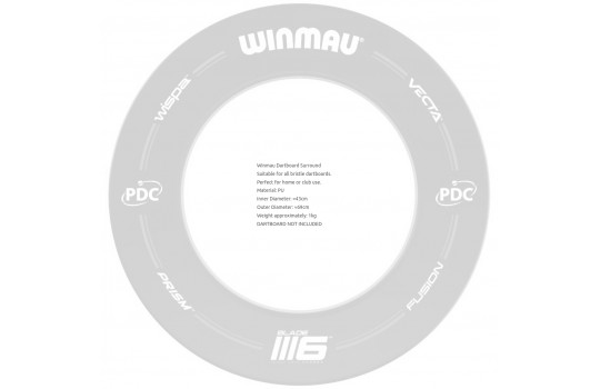 PDC Blade 6 Dartboard Surround Winmau Blue