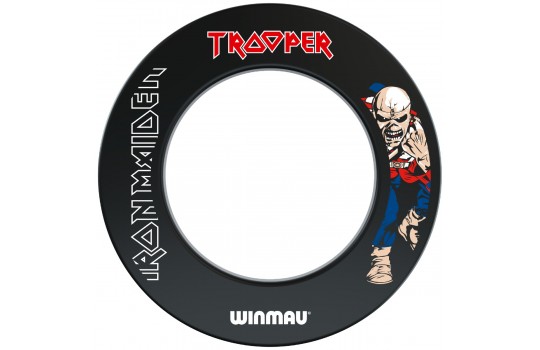 Iron Maiden Trooper Dartboard Surround Winmau Black