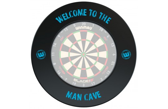 Man Cave Surround Στόχου Winmau Μαύρο