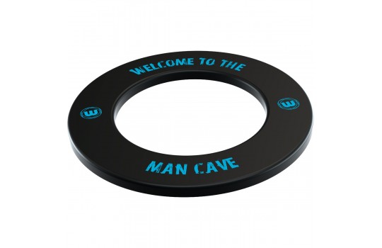 Man Cave Dartboard Surround Winmau Black