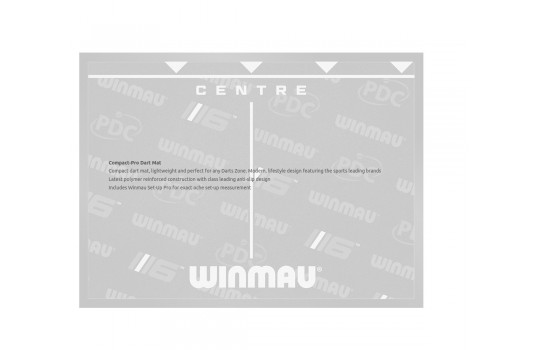 Winmau Dartmatte Compact Pro (Μικρός Διάδρομος Στόχου)