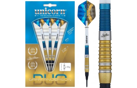 Gary Anderson Duo 80% 18 gram Softtip (Preview 1)